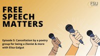 Free Speech Matters Episode 5: Cancelled by a poetry group for being a zionist